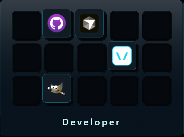 Developer Deck example for LUMINOUSonce.
