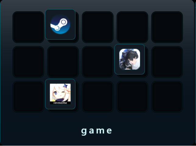 Game Deck example for LUMINOUSonce.